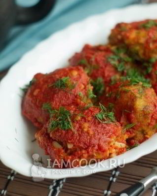 Постные тефтели