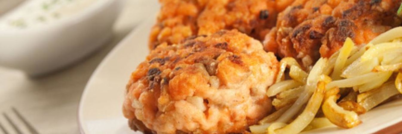 Рыбные тефтели с картофелем