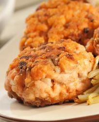 Рыбные тефтели с картофелем