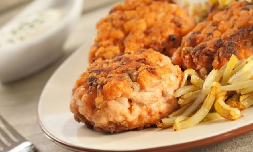 Рецепт рыбных тефтелей с картофелем