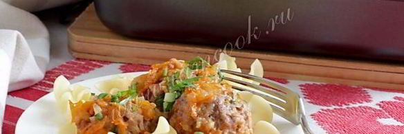 тефтели из говядины в духовке