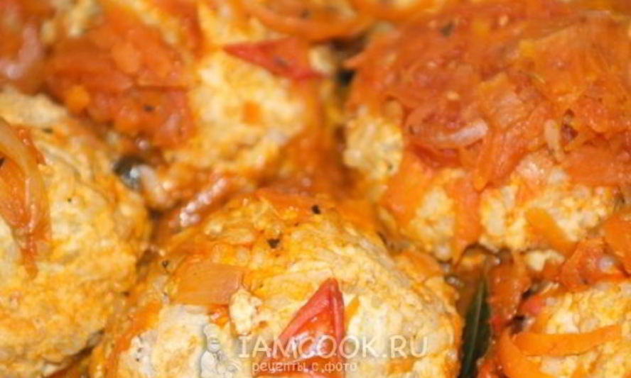 Рецепт тефтелей из индейки с рисом