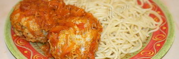 тефтели из индейки с рисом