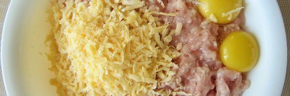 тефтели из курятины с моцареллой