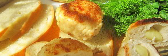 тефтели из курятины с моцареллой