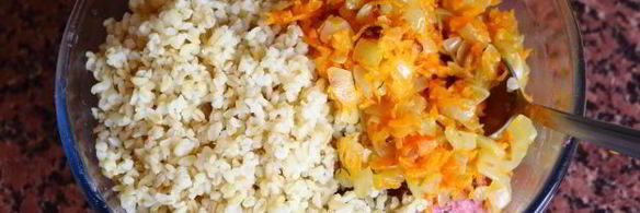 тефтели из мяса и булгура