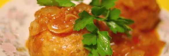 тефтели из семги в томатном соусе