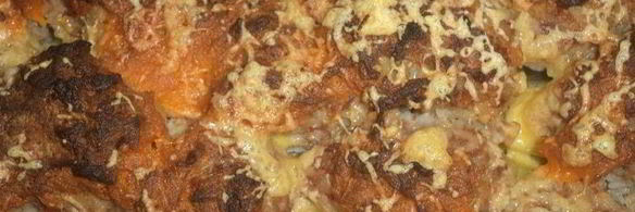 тефтели на овощной подушке