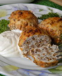 Тефтели с гречкой в духовке