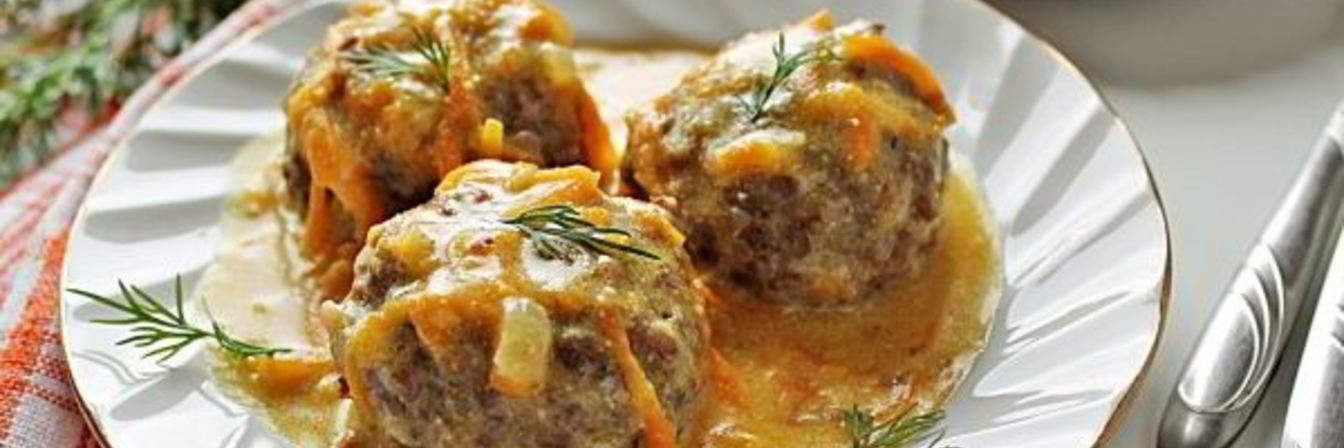 Тефтели с гречкой в мультиварке