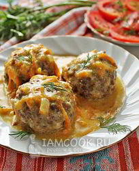 Тефтели с гречкой в мультиварке