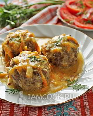 Тефтели с гречкой в мультиварке