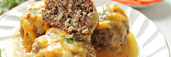 тефтели с гречкой в мультиварке