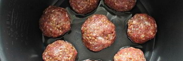 тефтели с гречкой в мультиварке