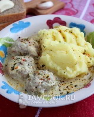 Тефтели с подливкой в мультиварке