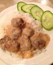 Тефтели с подливой