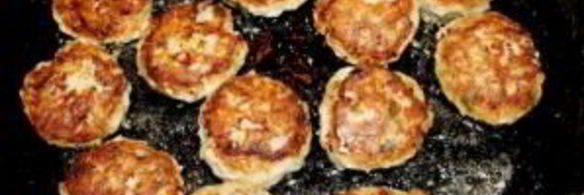 тефтели с рисом жареные