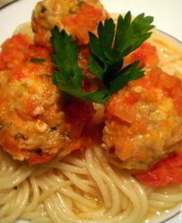 Тефтели с тыквой в тыквенном соусе