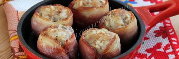 тефтели в духовке в беконе