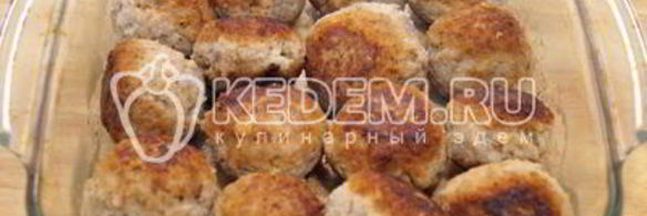 тефтели в духовке