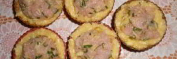 тефтели в картофельных корзиночках