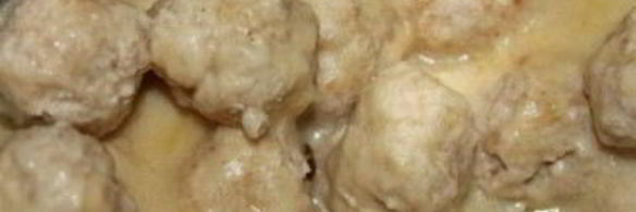 тефтели в молочном соусе