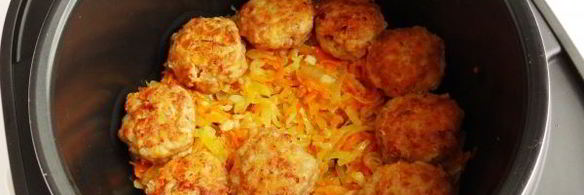 тефтели в сметанном соусе в мультиварке