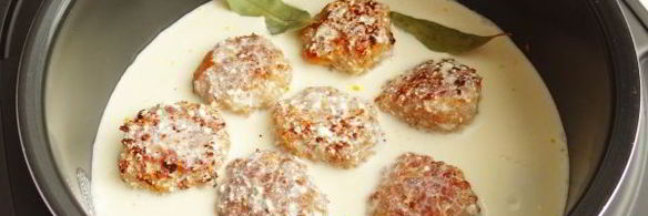 тефтели в сметанном соусе в мультиварке