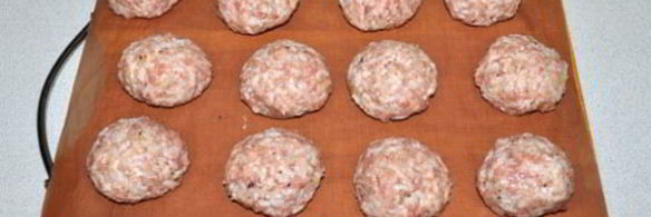 тефтели в сырно-грибном соусе