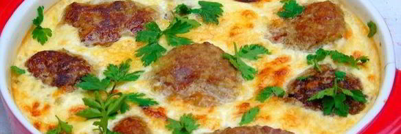 тефтели в сырно-сливочном соусе