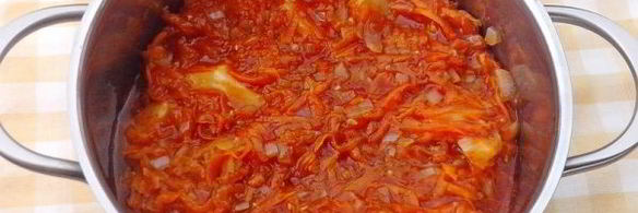 тефтели в томатно-овощном соусе