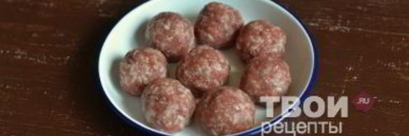 тефтели в томатно-сметанном соусе