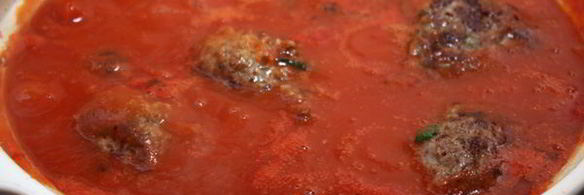 тефтели в томатном соусе с мятой