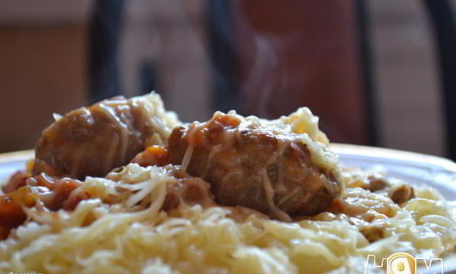 Рецепт тефтелек с томатно-марковным соусом