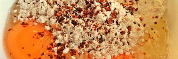 творожные ньокки со шпинатом, запеченные под сыром