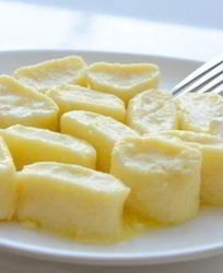 Ленивые вареники с картофелем