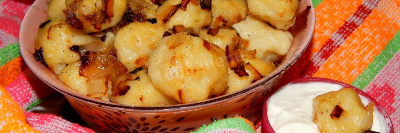 Ленивые вареники с картошкой