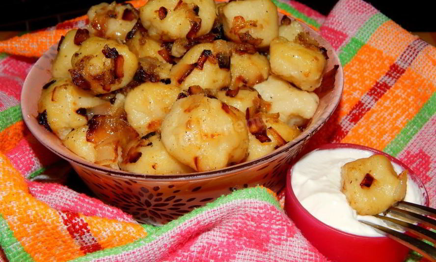 Рецепт ленивых вареников с картошкой