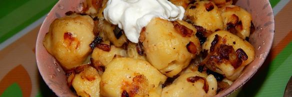 ленивые вареники с картошкой