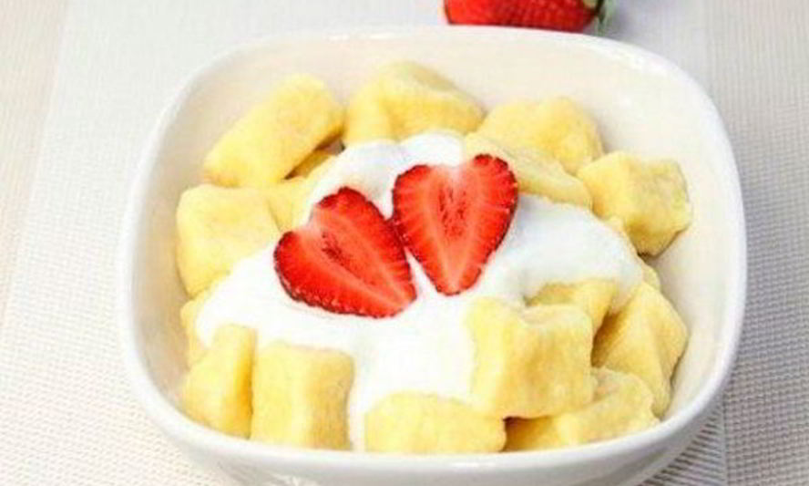 Рецепт ленивых вареников с кокосовой и овсяной мукой