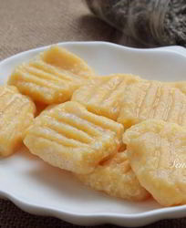 Ленивые вареники с тыквой