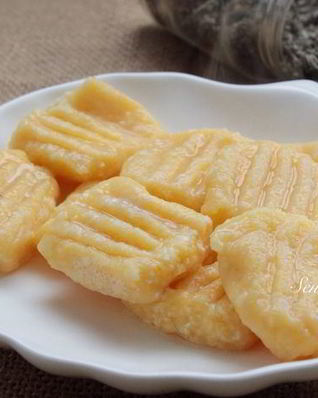 Ленивые вареники с тыквой