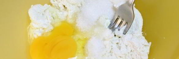 ленивые вареники с вишней