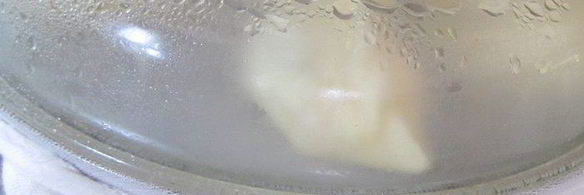 паровые вареники с вишней и клубникой