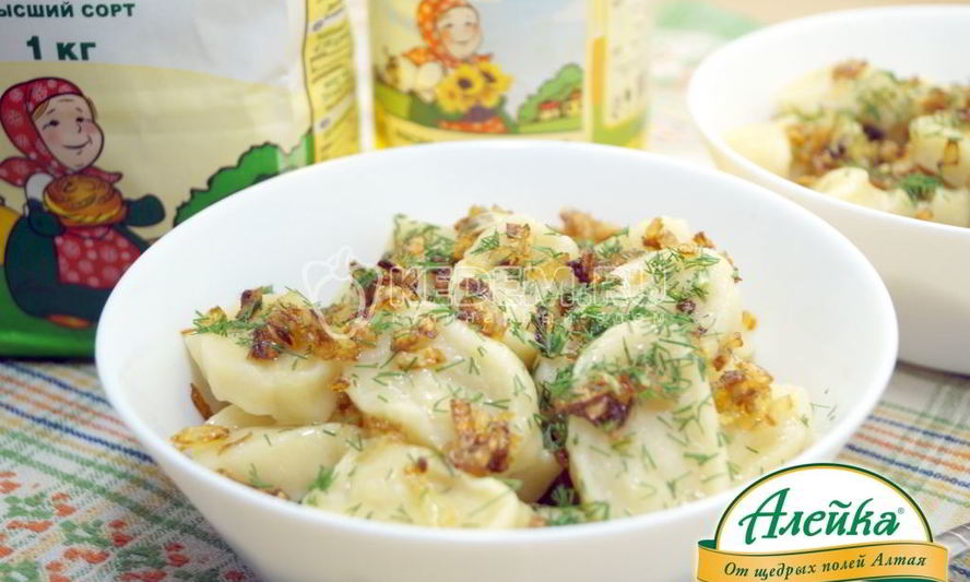 Рецепт постных ленивых вареников с картофелем