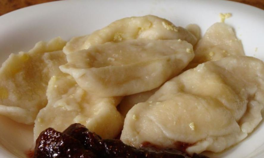 Рецепт пышных вареников с творогом на молоке