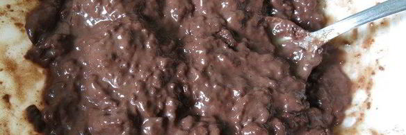 шоколадные вареники с ягодами