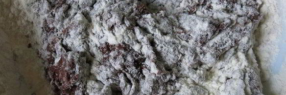 шоколадные вареники с ягодами