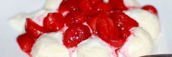 тесто на вареники с клубникой