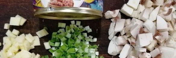 цельнозерновые вареники с тунцом и моцареллой